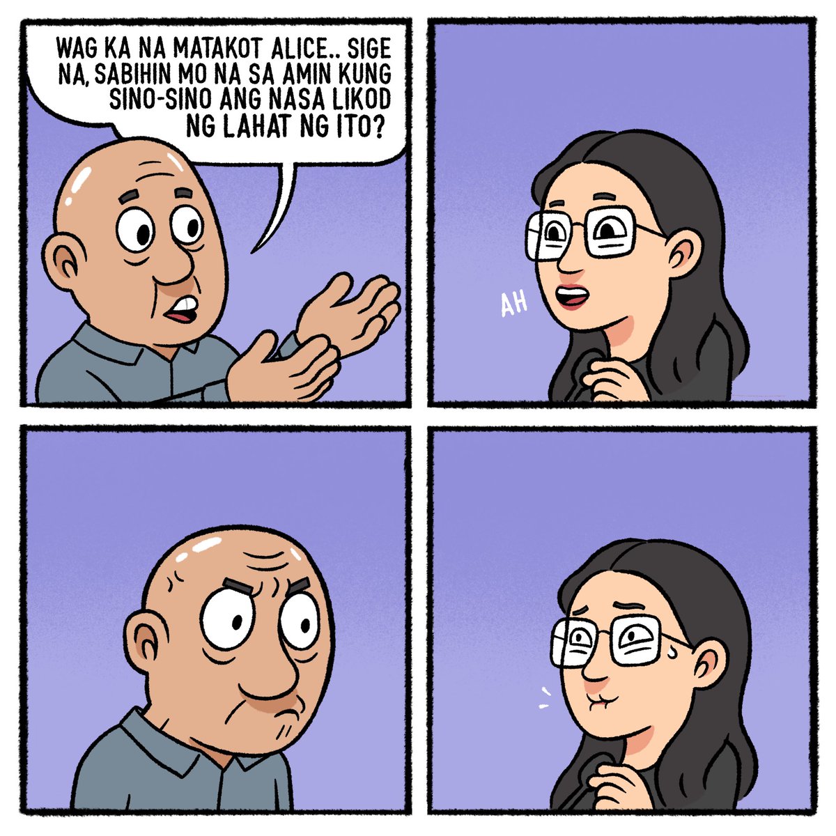 wag kang kabahan ka na. 