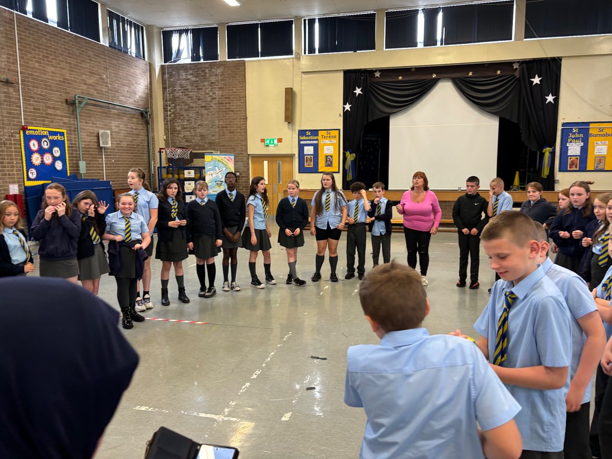 A fantastic workshop carried out by the Miracle Foundation for our Primary 7 learners today 👏 thank you to all involved!