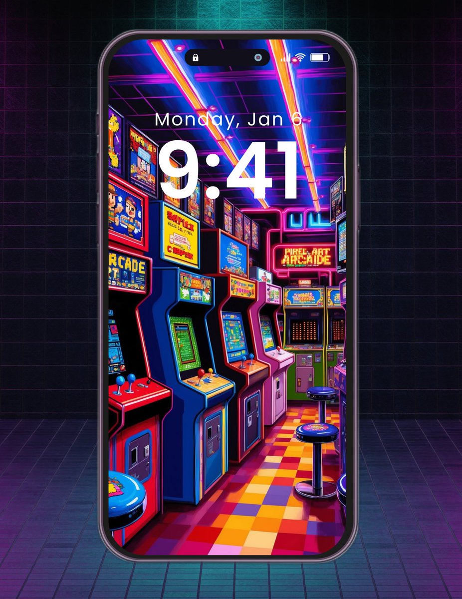 Qartwall's tweet photo. Arcade #Wallpaper 📱🕹 https://t.co/RFtyBNdSEY