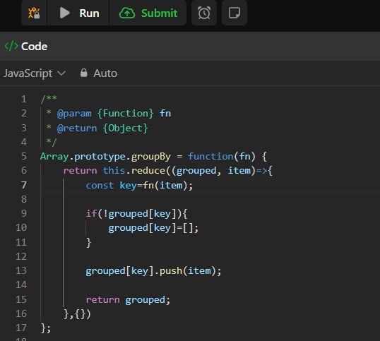 Undrrtd__'s tweet photo. Hello Developers,
🎉 Days 21 of the #30Days of JavaScript Challenge

Today's Challenge: "Group By"
🧩 Difficulty Level: medium

Let's dive in and conquer this challenge! 💪✨ https://t.co/91h9bzuxOg