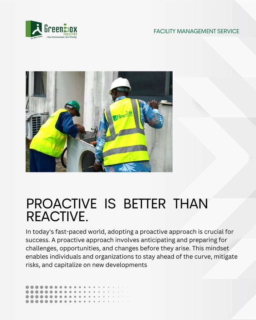 Greenbox_ltd's tweet photo. By adopting a proactive approach, you can transform challenges into opportunities, stay ahead of the competition, and achieve your goals more effectively. Remember, anticipation is the key to success. Be proactive, not reactive.
#RealEstateInvestment #PropertyInvestment https://t.co/Fabp5lDeFH
