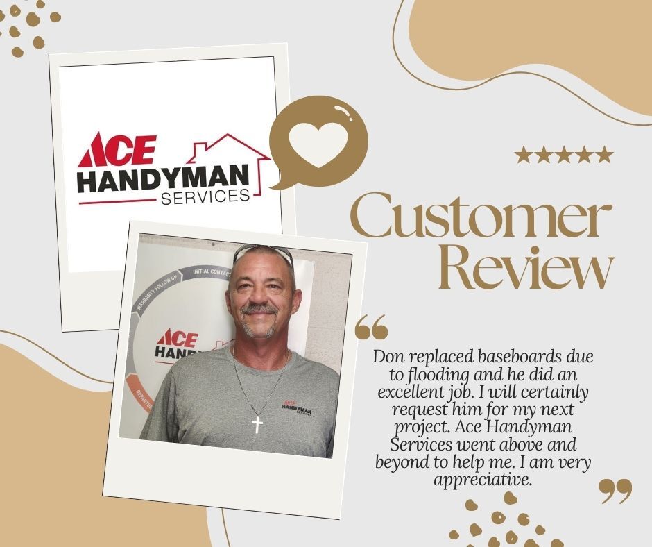 HandymanFW's tweet photo. 🌟 5-Star Review Spotlight 🌟

We’re starting this week with a heartfelt story that reminds us why we love what we do. From the first phone call, this sweet customer pulled at our heartstrings. She had accidentally flooded her home while recovering from an illness, and we were... https://t.co/MtfPf2iRxZ