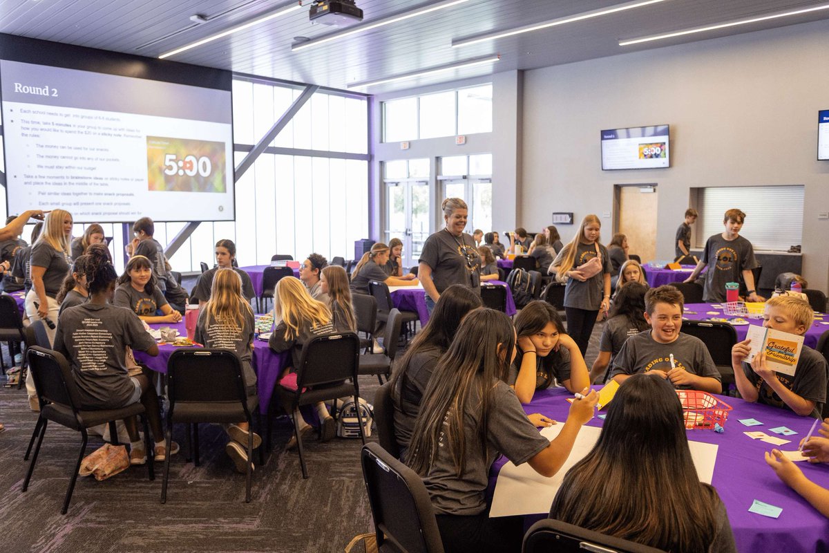 The Lead Out Loud 2024 Conference brought together student leaders from across all our schools.  They were inspired by the powerful message from guest speaker Jason Schechterle and brainstormed impactful ways to give back. #qcleads #Leadoutloud