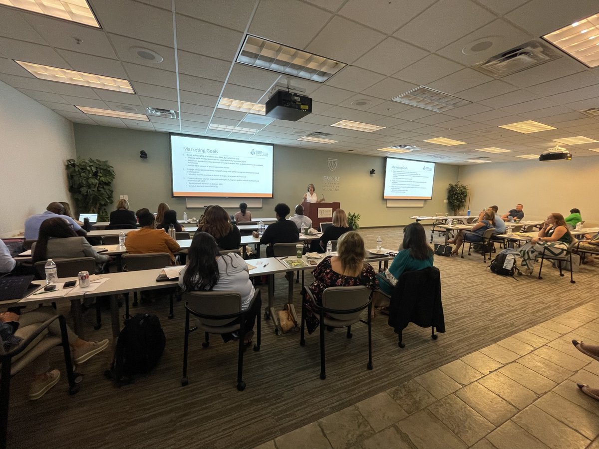 Another workshop in the books! 
Last week the focus was on empowering educators and giving partners the tools needed for a successful school-based health center.
<a href="/DeborahArvette/">Deborah H.</a> <a href="/DocTerriTweets/">Dr. Terri McFadden</a>