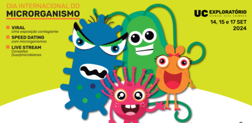 Sociedade Portuguesa de Microbiologia (@spmicrobiologia) on Twitter photo IMD2024 <a href="/IntMicroDay/">International Microorganism Day</a>
📌A Univ. Coimbra irá marcar o Dia Internacional do Microrganismo com 2 eventos:
- 13-15 setembro “Speed Dating com Microrganismos”
- 17 setembro - Conferência “Conexões (Luso)Microbianas”
spmicrobiologia.wordpress.com/2024/09/07/imd… IMD2024 <a href="/IntMicroDay/">International Microorganism Day</a>
📌A Univ. Coimbra irá marcar o Dia Internacional do Microrganismo com 2 eventos:
- 13-15 setembro “Speed Dating com Microrganismos”
- 17 setembro - Conferência “Conexões (Luso)Microbianas”
spmicrobiologia.wordpress.com/2024/09/07/imd…