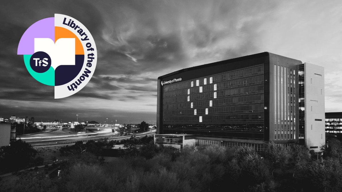Lean Library (@leanlibrary) on Twitter photo 🎉 Proud to announce University of Phoenix <a href="/UOPX/">University of Phoenix</a> as our first-ever Library of the Month!
They've made fantastic strides with Lean Library, digital innovation & improving learning outcomes for students. Congrats to the team! 🏆
More details: technologyfromsage.com/congratulation… 🎉 Proud to announce University of Phoenix <a href="/UOPX/">University of Phoenix</a> as our first-ever Library of the Month!
They've made fantastic strides with Lean Library, digital innovation & improving learning outcomes for students. Congrats to the team! 🏆
More details: technologyfromsage.com/congratulation…