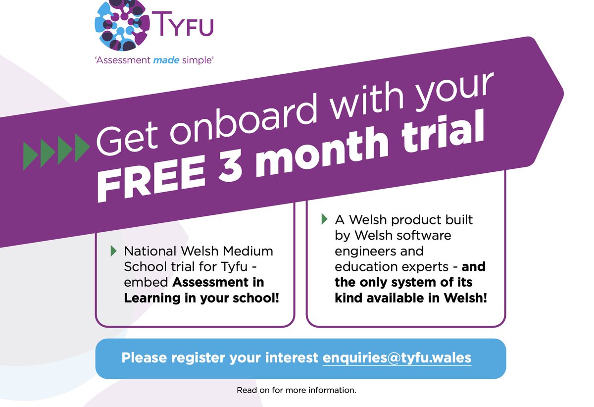think_right_ltd's tweet photo. https://t.co/gUunjq72Cv onboard with our partners TYFU and get the best digital assessment software avilable in wales, specifically designed for the CfW free for 3 months trial. https://t.co/uNXA9Fmiv3