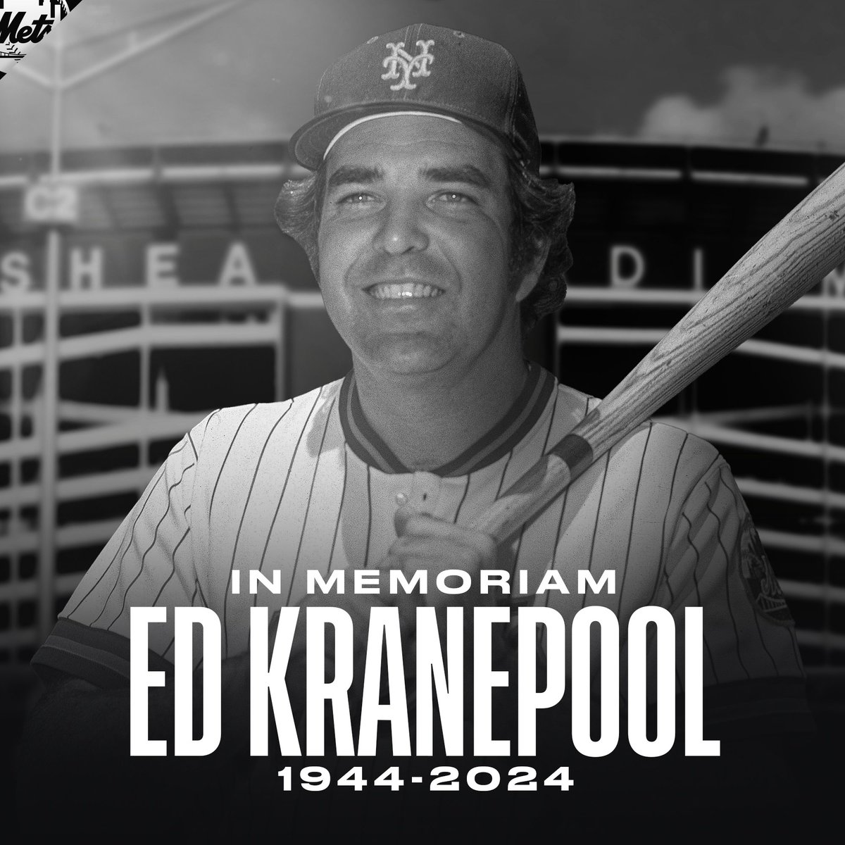 We are deeply saddened by the passing of Mets Hall of Famer Ed Kranepool.

Full statement: bit.ly/47ibnuk