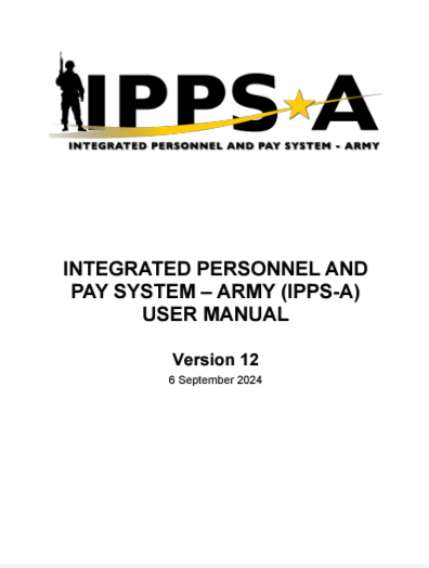 IPPSArmy's tweet photo. User Manual Version 12 is HERE!! Thanks to your input! Make sure you are accessing the latest version in your day-to-day in the system. Keep your feedback coming!
#UserManual and comments spreadsheet: https://t.co/eZ2PMVAQ8Z
#FeedbackMatters #IPPSATraining https://t.co/CcCCdY36sI