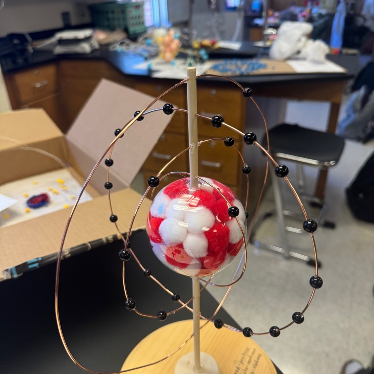 Bringing Elements to Life: Check out our Chemistry students' creative physical models of the periodic table!