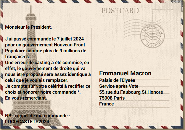 Lettre ouverte au Président de la République Copie à <a href="/EELV/">Les Écologistes - EELV</a>, <a href="/FranceInsoumise/">La France insoumise</a>, <a href="/partisocialiste/">Parti socialiste</a>, <a href="/PCF/">PCF</a>, <a href="/GenerationsMvt/">Génération·s</a>, <a href="/gds2022/">gauche démocratique et sociale</a>, @NPA_officiel
