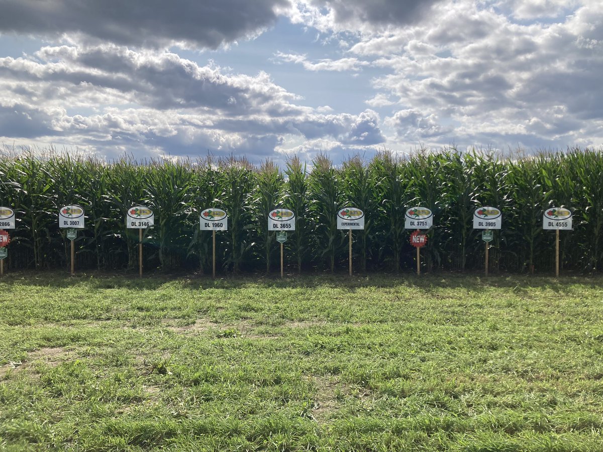 All set up at Canada's Outdoor Farm Show!  Also don’t forget to come out to our BBQ and open house on Tuesday and Wednesday evenings after the show. Stop by our booth for directions to this wonderful event! #COFS #makemorein24 #thrivein25