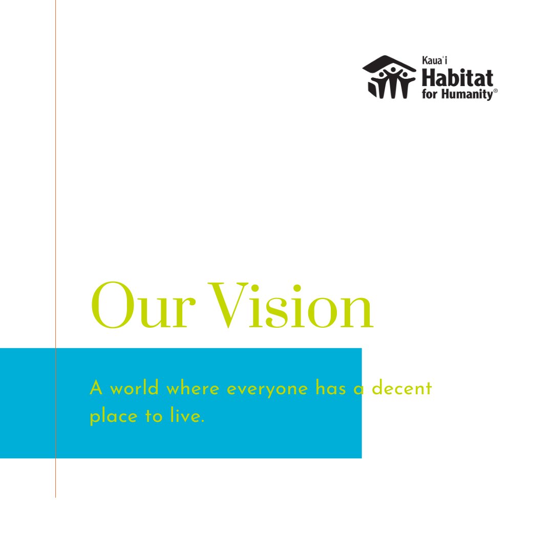 KauaiHabitat's tweet image. #missionmonday #homesandhope #visionstatement kauaihabitat.org