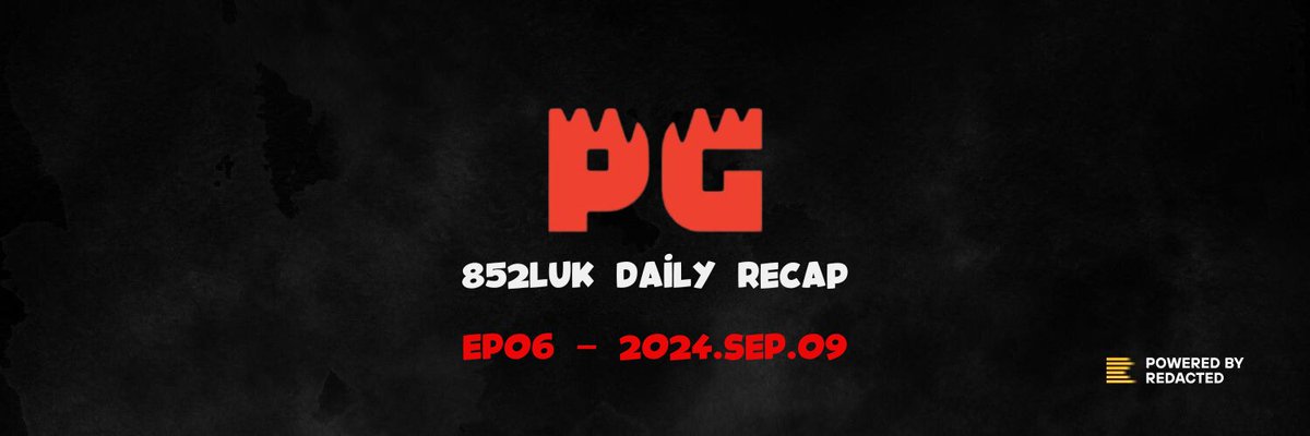 Need a daily thread writer to keep PG holders and team members updated?

Introducing Luk, your No.1 PG thread writer.

Episode 6 - Sep 9, 2024

🔴 Redacted Airways Questing starts!
🔴 RampX back-to-back announcement
🔴 New Redacted Marketing Partner
🔴 Shan is back!

And more ...
