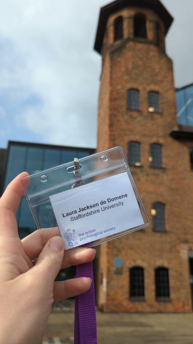 Laura Jackson de Domene (@jacksondedomene) on Twitter photo Had great day at <a href="/BPSWestMids/">BPS West Midlands</a> Celebrating Psychology in the Midlands conference today 🤗
Great to see some familiar faces and represent @staffsuni <a href="/SEPsychStaffs/">Staffs S&E Psych</a> 🧠✨ Lots of great talks on neurodivergences and a fantastic IPA workshop ❤️🔥 Had great day at <a href="/BPSWestMids/">BPS West Midlands</a> Celebrating Psychology in the Midlands conference today 🤗
Great to see some familiar faces and represent @staffsuni <a href="/SEPsychStaffs/">Staffs S&E Psych</a> 🧠✨ Lots of great talks on neurodivergences and a fantastic IPA workshop ❤️🔥