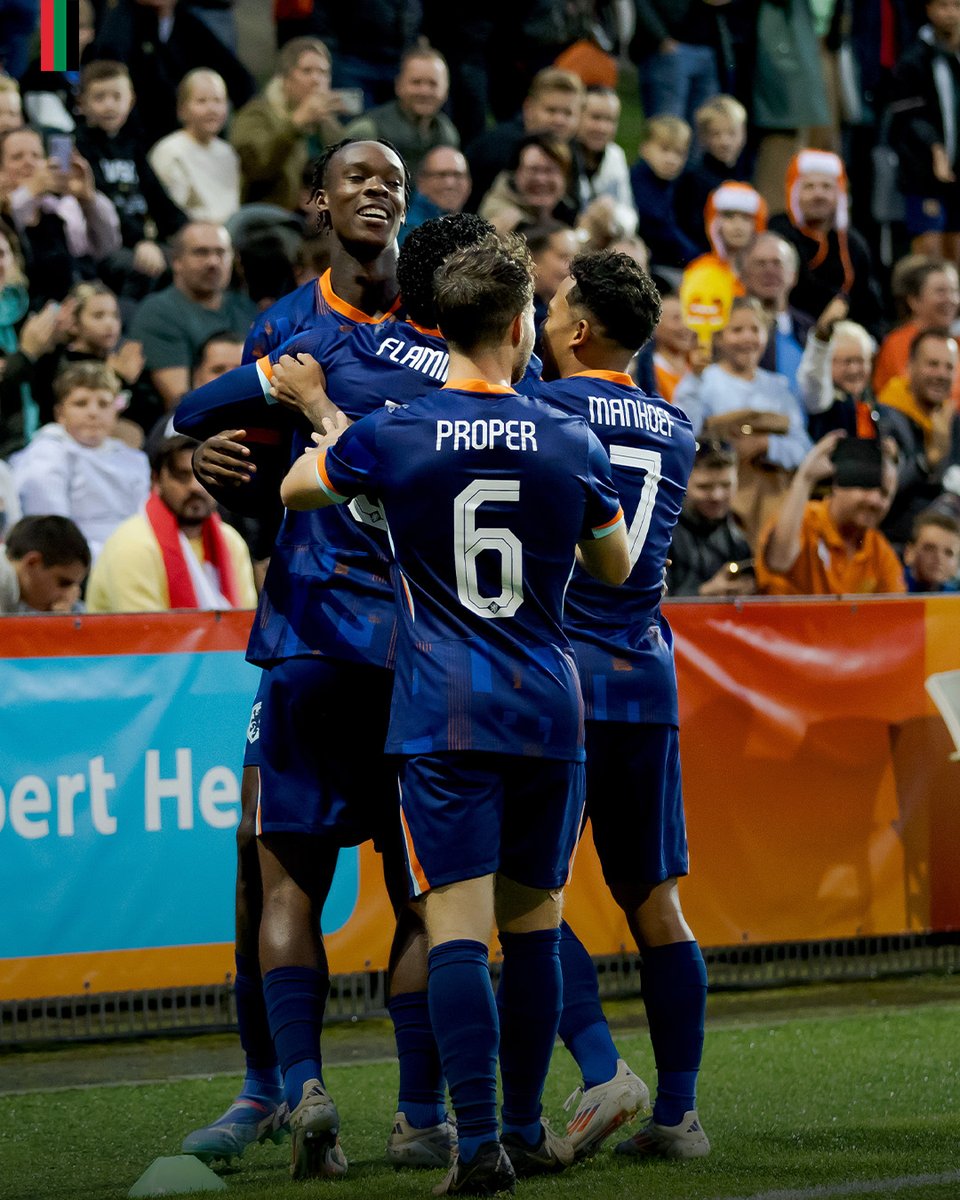 necnijmegen's tweet photo. 𝐄𝐊 𝟐𝟎𝟐𝟓 𝐯𝐞𝐫𝐳𝐞𝐤𝐞𝐫𝐝 ✅ 

Na de 3-1 zege op Jong Georgië is Dirk Proper met Jong Oranje verzekerd van deelname aan het EK, komende zomer in Slowakije. 🦁 

#TheNextUp #NEDGEO 

 📸 @OnsOranje https://t.co/VlU56L9l5k
