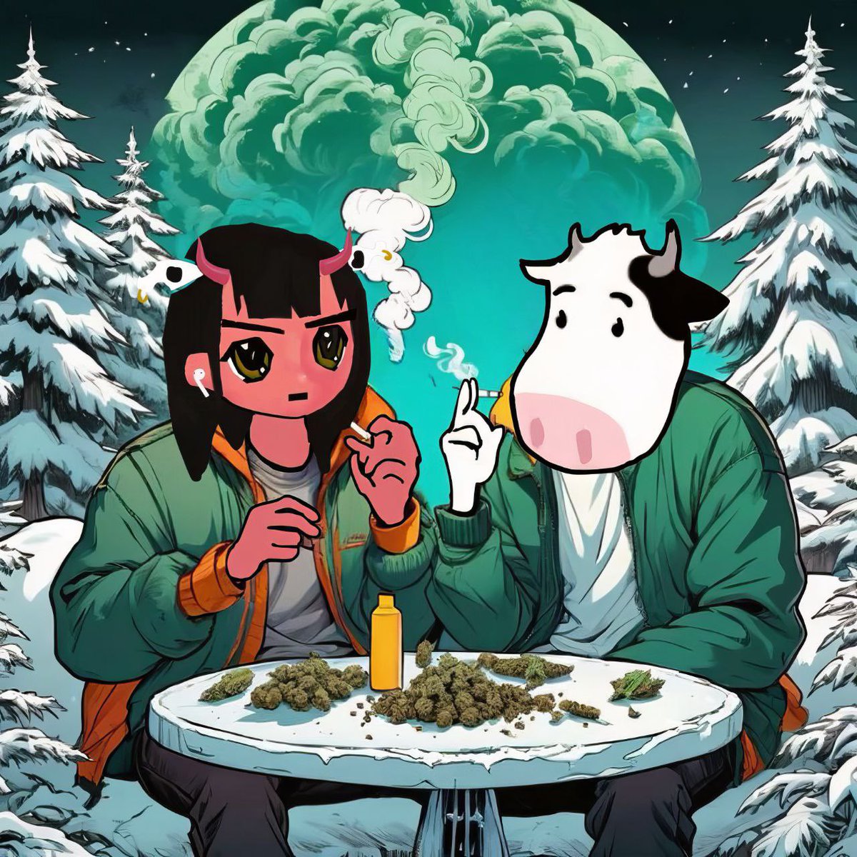 Something tells us that $COW &amp; $MOO are about to get really high on the charts. 

Until then, touch (or smoke) some grass folks. 

$MOO CA: 0x8c6d12dc95fa31e4ab0e9d2d7973f3056647a4db

$COW CA: 0x2ad3d80c917ddbf08acc04277f379e00e4d75395