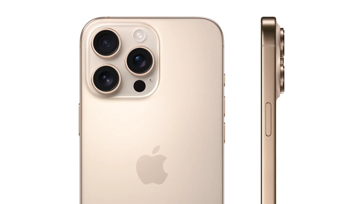 theapplehub's tweet photo. The iPhone 16 Pro and iPhone 16 Pro Max new colors: 
- Black Titanium
- White Titanium
- Natural Titanium
- Desert Titanium

Which one would you pick? https://t.co/smJKUbmFe3