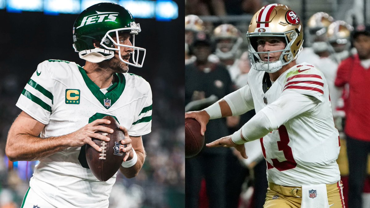 JohnPullano's tweet photo. Less than 4 hours to kickoff...

@MikeSilver and I answered all the important and last minute questions you have leading up to the Jets at 49ers on Monday Night🏈

📰: https://t.co/MdK3vhW8qI https://t.co/WbOI6s0zBK