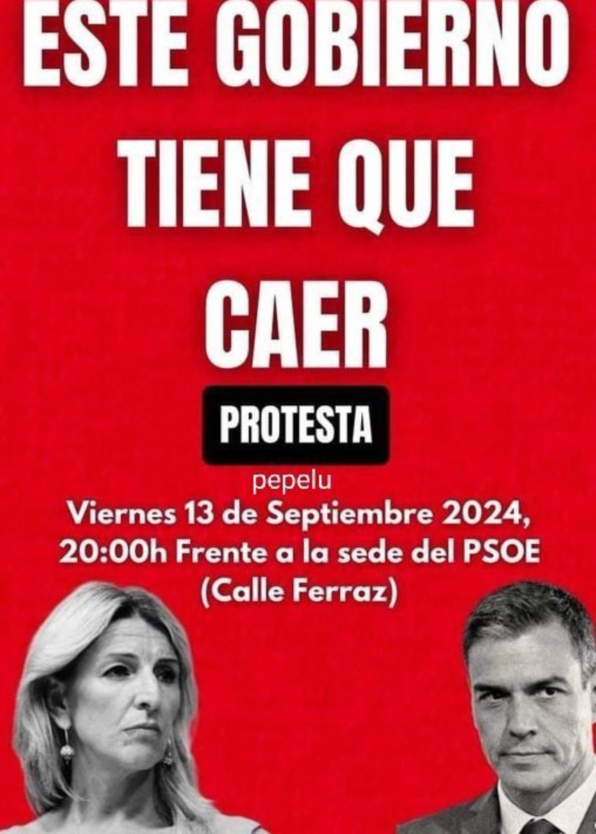 JavierO66080535's tweet photo. ... No podemos fallar este viernes en Ferraz, por dios difúndelo y RETUITEA ... https://t.co/QMXE2YB3oE