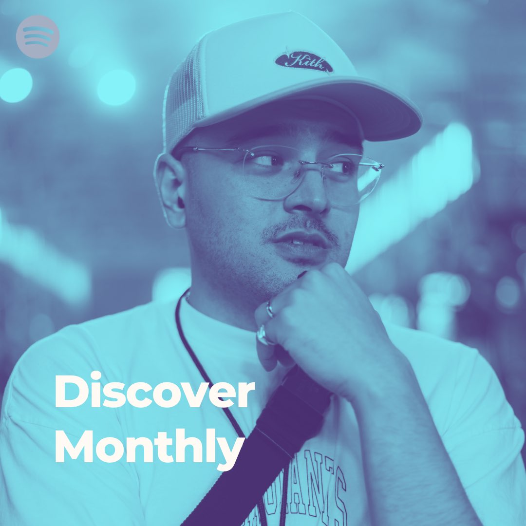 Kayvanmd's tweet photo. I just updated my Discover Monthly playlist on Spotify with 30 new finds from artists like:

¿Téo?
chi
Yeek
NYA
Aidan
cityboymoe
chromonicci
WESLEYFRANKLIN
Mysie
Leaf
Amelia Moore
BLK ODYSSEY
Hacim
Langston Bristol
Southside Vic
Tancia
+ more

Full playlist link in thread https://t.co/WkiGk3nbAj