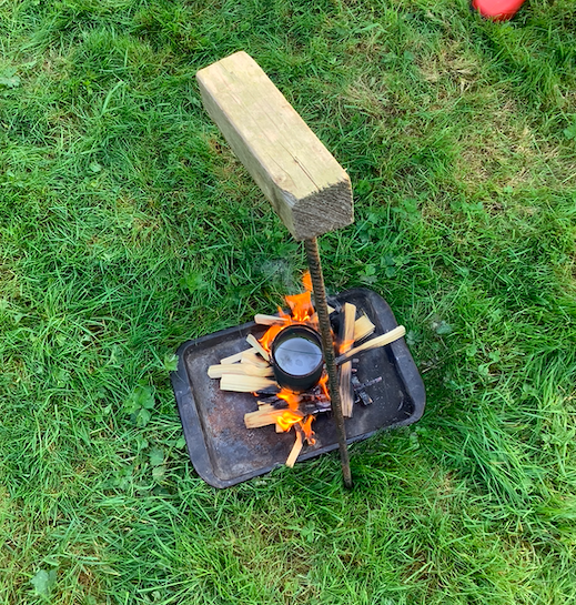 CarterhatchJun's tweet photo. What a start! 

The sun has been shining and blue skies! 

An afternoon of den building including waterproof testing, followed by learning how to sustain a fire. 

Rooms all organised and our night walk was a success... we even found several bats! https://t.co/pikxaSFmxw