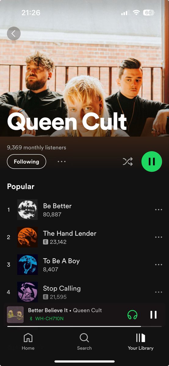 Dan Roach ๐ฉ๏ธ FRAS ๐ญ (@dannydenfisch) on Twitter photo Got to say Iโm looking forward to <a href="/queencultband/">๐๐๐๐๐ ๐ฎ๐๐๐</a> next week as support to <a href="/VENUSGRRRLS/">VENUS GRRRLS</a> - just been listening on Spotify and really like their sound.
#supportGrassRootsMusic Got to say Iโm looking forward to <a href="/queencultband/">๐๐๐๐๐ ๐ฎ๐๐๐</a> next week as support to <a href="/VENUSGRRRLS/">VENUS GRRRLS</a> - just been listening on Spotify and really like their sound.
#supportGrassRootsMusic