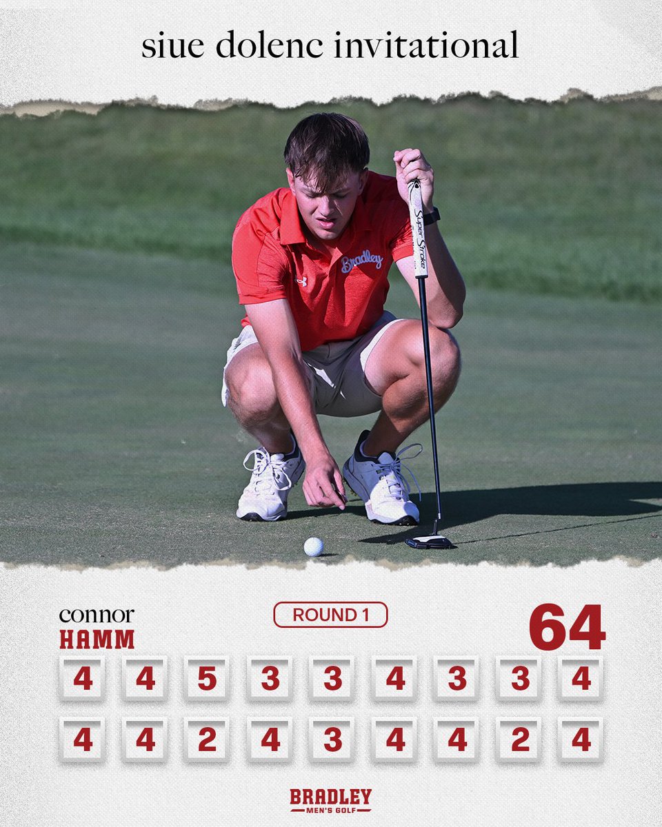 🖥️ The ConnorHamm64: Strokes ahead of the competition 🏌️‍♂️⛳️

Connor Hamm shoots a 64 in Round 1 of the Dolenc Invitational, setting a career-low for a single-round score and a...

𝙉𝙀𝙒! 𝙋𝙍𝙊𝙂𝙍𝘼𝙈! 𝙍𝙀𝘾𝙊𝙍𝘿!