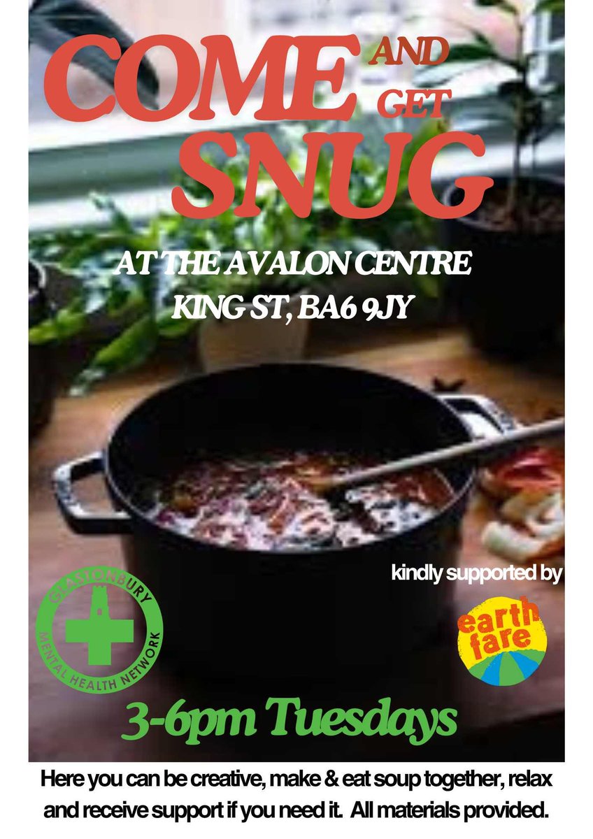 We've launched a new Snug on Tuesdays at the Avalon Centre, King Street. Come and Get Snug! 💚