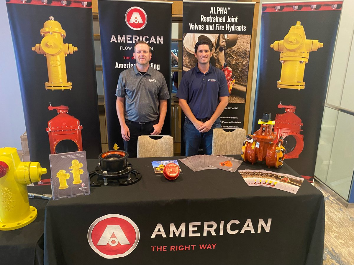 .<a href="/AFCatAMERICAN/">AMERICAN Flow Control</a> is proud to be a part of the <a href="/NAWCH2O/">NAWC</a> 2024 Water Summit, happening today and tomorrow in San Diego, CA. Be sure to stop by our exhibit in Booth 22 and learn more about the next industry giant, the #SEQUOIA wet barrel fire hydrant. #hydrants #valves #ALPHA #SEMPER