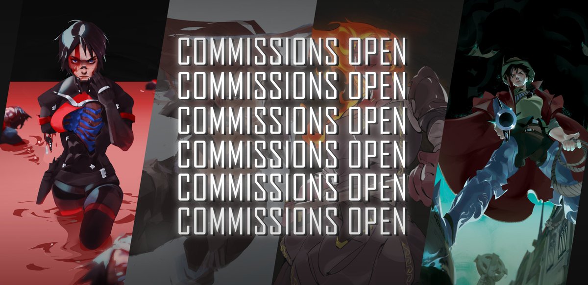 ✍️✍️✍️COMMISSIONS OPEN✍️✍️✍️
3 Slots for Character Sheets and 7 Slots for Illustration are currently open! 
For all needed information please use the following links: 
Sheet vgen.co/o314e/service/…
Illustration vgen.co/o314e/service/…
For questions shoot me a DM :)