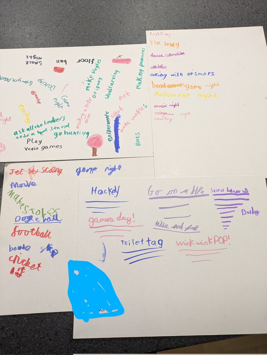 Now I'm not saying that I have a favourite six in my Cubs but if I did then the ones who suggested knitting, cooking s'mores, board games and a country night might be them. #skillsforlife <a href="/durhamscouts/">Durham Scouts</a> <a href="/jaynegibson45/">JayneGibson</a>