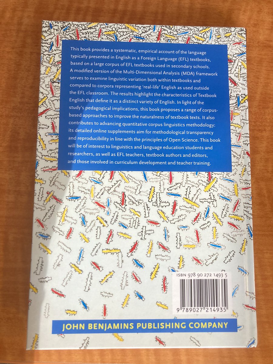 Check out the latest volume #SCL116 in the book series I edit, offering a multidimensional approach to textbook English. I’m esp excited about this one bc it connects to work I did for my dissertation, published as a book in the same series almost a hundred volumes earlier #SCL18
