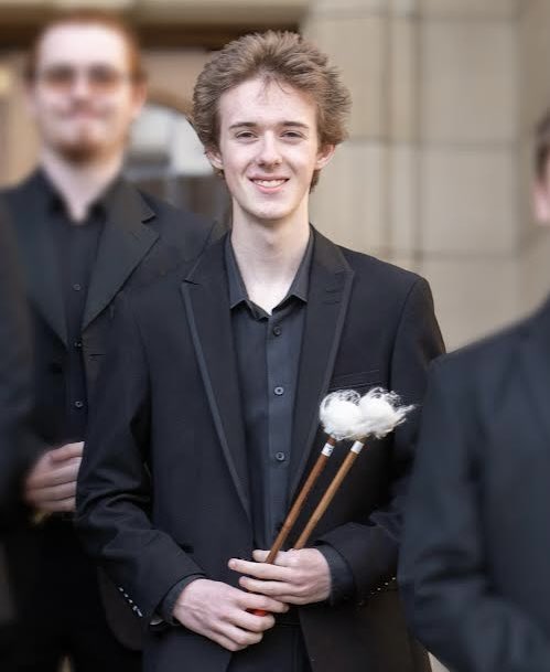 SJC_MusicDept's tweet photo. Congratulations to Max in #SJCL6 for achieving ‘The Tony Moore Percussion Prize’ for the most promising percussionist in the #NYOW24 this summer. Superb achievement! #SJCMusic #SJCExcellence https://t.co/NWrcI5dbld