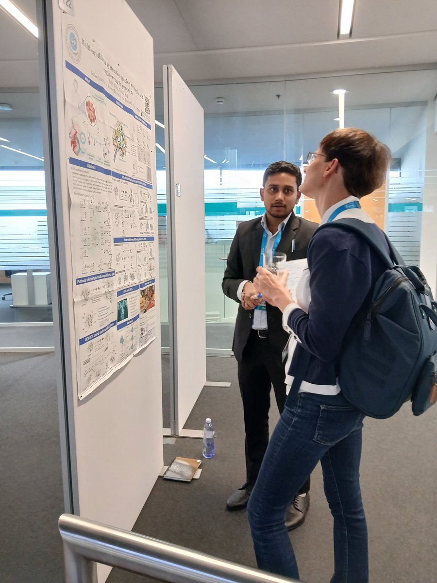 RAJIB MOLLA (@rajib__molla) on Twitter photo Thrilled to present our work on #Multi-equilibria platform to modify carboxylic acid in proteins at #EMBOChemBio conference. Join me <a href="/poster/">Poster</a>-no 122 to learn more about the new bioconjugation platform <a href="/iiserbhopal/">IISER Bhopal</a> <a href="/serbonline/">SERB</a> <a href="/vishal_iiserb/">Vishal Rai</a> Thrilled to present our work on #Multi-equilibria platform to modify carboxylic acid in proteins at #EMBOChemBio conference. Join me <a href="/poster/">Poster</a>-no 122 to learn more about the new bioconjugation platform <a href="/iiserbhopal/">IISER Bhopal</a> <a href="/serbonline/">SERB</a> <a href="/vishal_iiserb/">Vishal Rai</a>