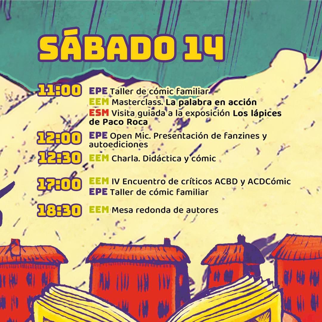 pzbaldetena's tweet photo. Salón Hispano Frances del Comic #Sabiñanigo #shf_comic #FFEBD https://t.co/MKkosWwQ0C