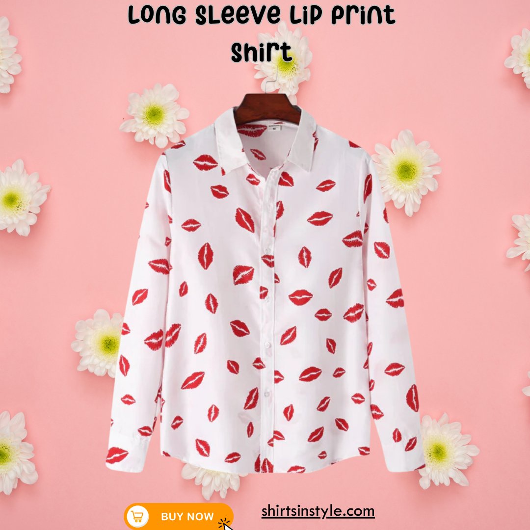 shirtsinstyle's tweet photo. Make a statement with our Men’s Long Sleeve Lip Print Shirt! 💋👕 Perfect for those who love to stand out, this stylish shirt combines bold lip prints with a sleek long-sleeve design, making it a unique addition to any wardrobe. 
Shop Now: https://t.co/d89c1Kjr1N https://t.co/S4gaS2BJIa