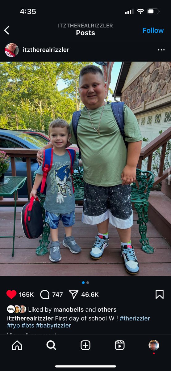 I am thinking about The Rizzler today... He blew up this summer and spent the last few months making content with celebrities. Now he has to go back to elementary school, learn a bunch of stupid shit he’ll never use, and hang around normal kids every day. It probably sucks so bad