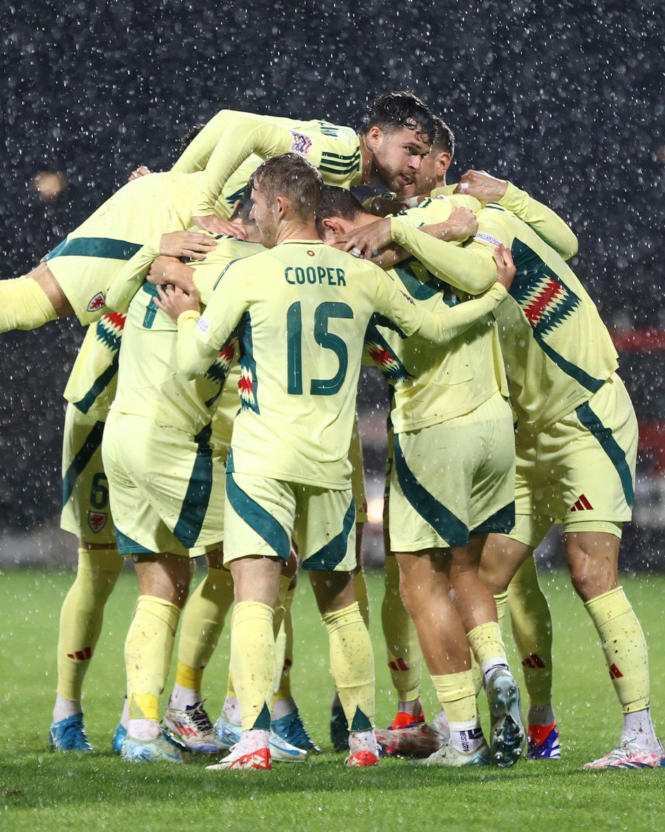 Nations League full time score:

Montenegro 1-2 Cymru

Moore and Wilson the goalscorers for Craig Bellamys men 🏴󠁧󠁢󠁷󠁬󠁳󠁿