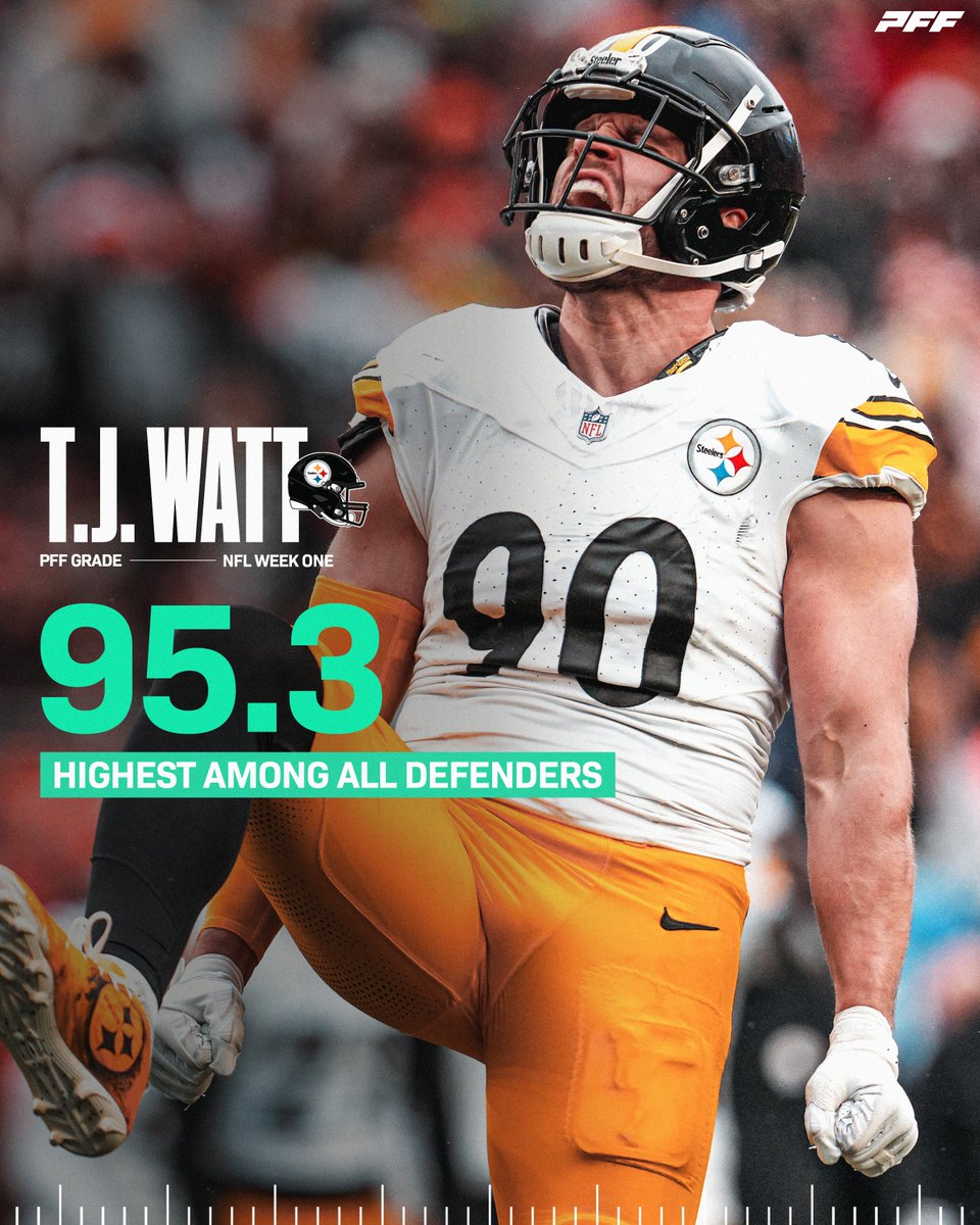 NEW SEASON. SAME TJ WATT 😳