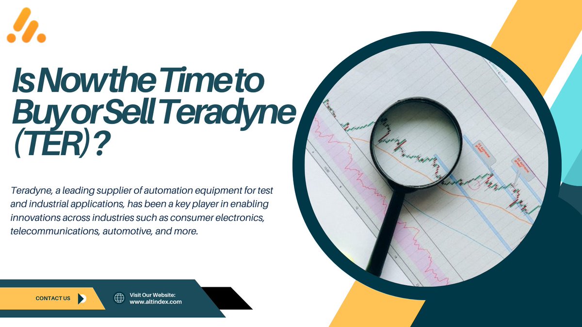 🚀 Is Now the Time to Buy or Sell Teradyne (TER)? 📉

Teradyne (TER) is a leader in automation tech, but is it time to buy or sell? 🤔 Find out key insights before the market moves! 📊 #InvestSmart

📈 Learn More About TER's Market Outlook! 💼

Call to Action: