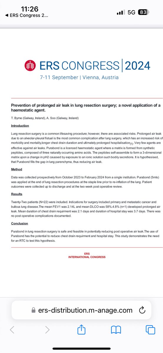 Tara_CTANP's tweet image. What a pleasure it was to represent @ProfAlanSoo  and the Cardiothoracic department in @GalwaySurgery with our research on the novel use of purabond! Thanks so much to @3dm_emea for the support! Looking forward to the next phase of data collection 🙌