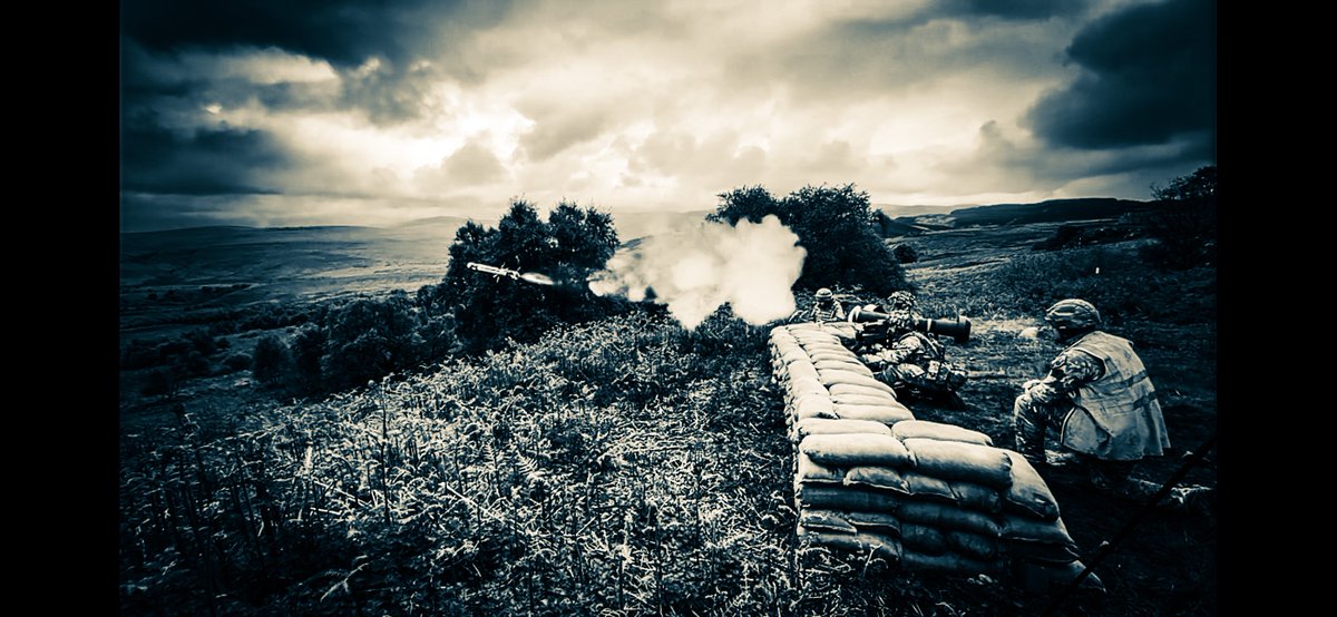 The_Black_Rats's tweet photo. No armoured vehicle is safe from 4 LBCT’s anti-tank teams.  Able to rapidly deploy and out manoeuvre enemy armour to engage at range with pinpoint accuracy. Anti-Tanks teams are a key asset to infantry units and strike fear into any armoured vehicle crew. https://t.co/DtgFQQA5xo