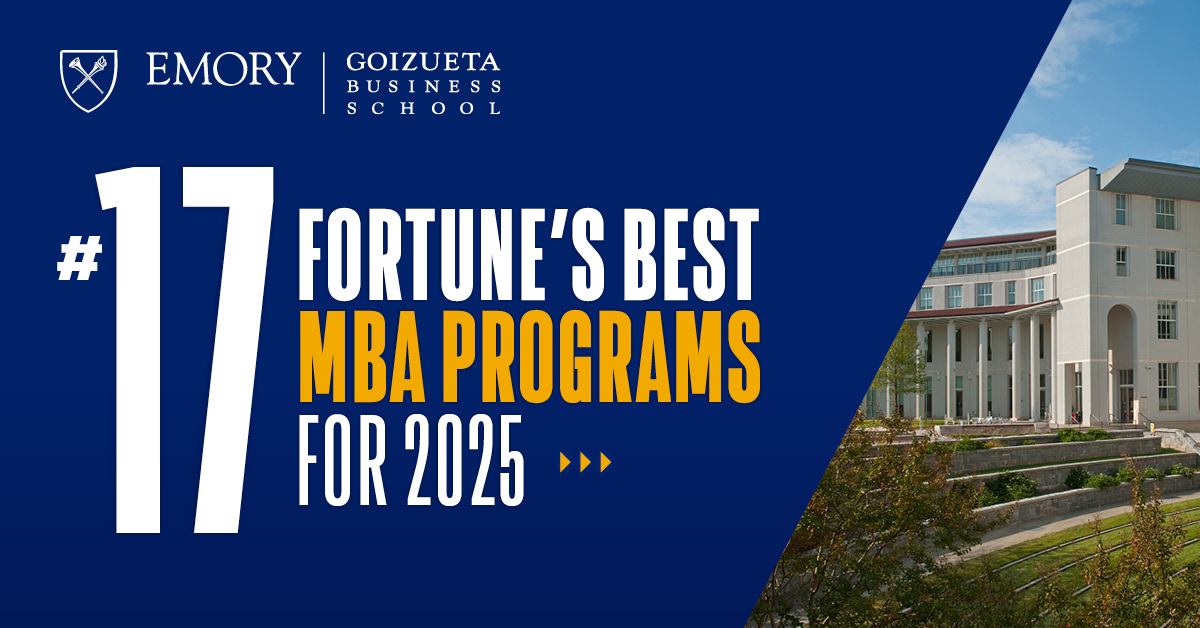 Emory Goizueta tweet media