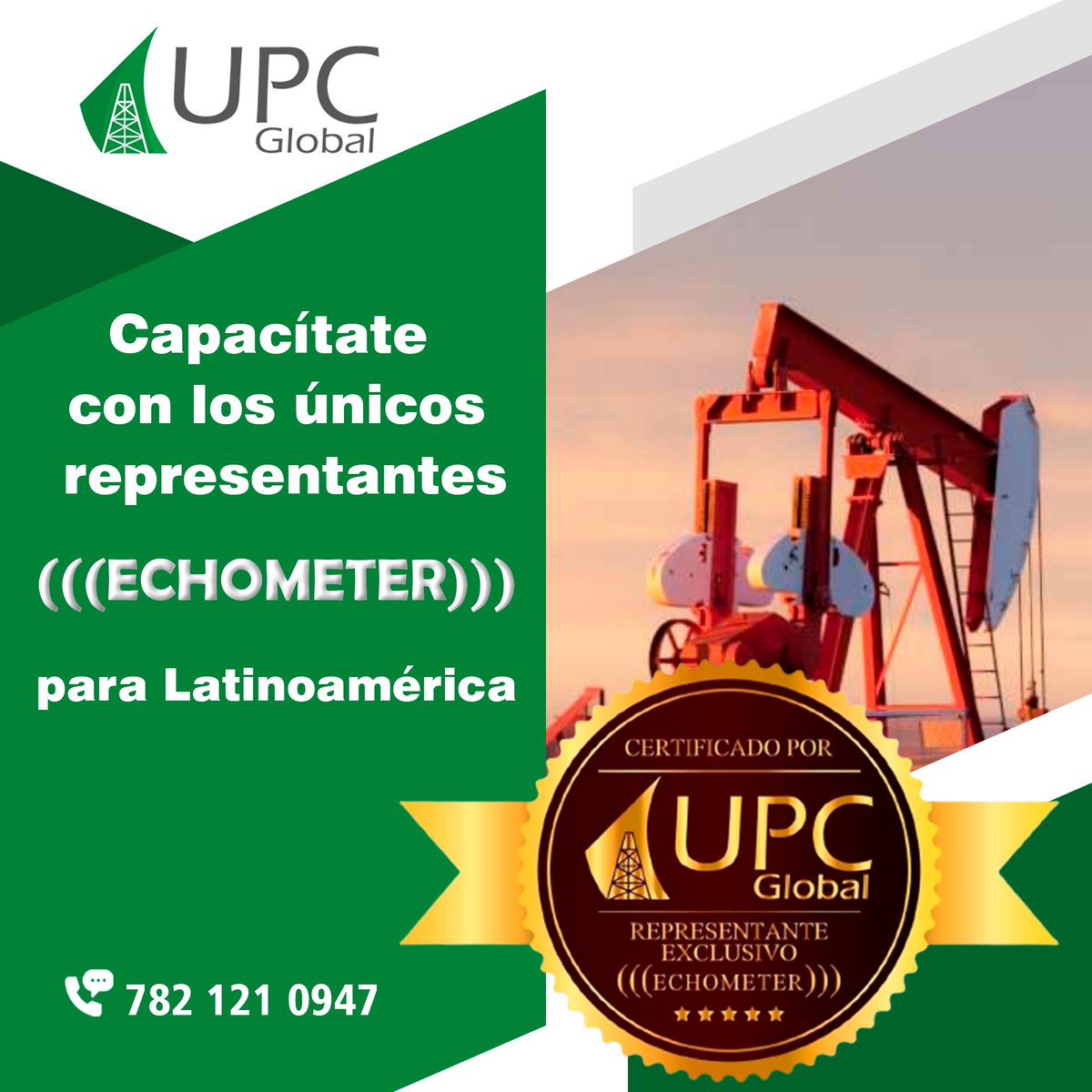 upcmx's tweet photo. ‼️Nuevas fechas‼️
Inscribete al WhatsApp 782 121 0947
𝗨𝗣𝗖 𝗚𝗟𝗢𝗕𝗔𝗟, Expertos en levantamiento artificial.
📩 contactomx@upcoglobal.com
.
.
.
#upcmx #echometer #cursoonline https://t.co/QXfIsbRQAQ