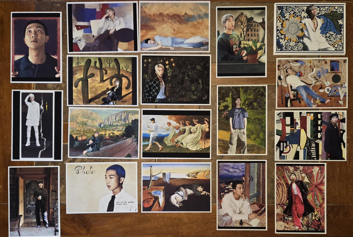 Getting prints (as well as postcards, photocards, and stickers) ready for Wednesday and Thursday's RM Day giveaways!

There will be two new Namjoon edits, too, that I think you'll really like! 💜💜💜