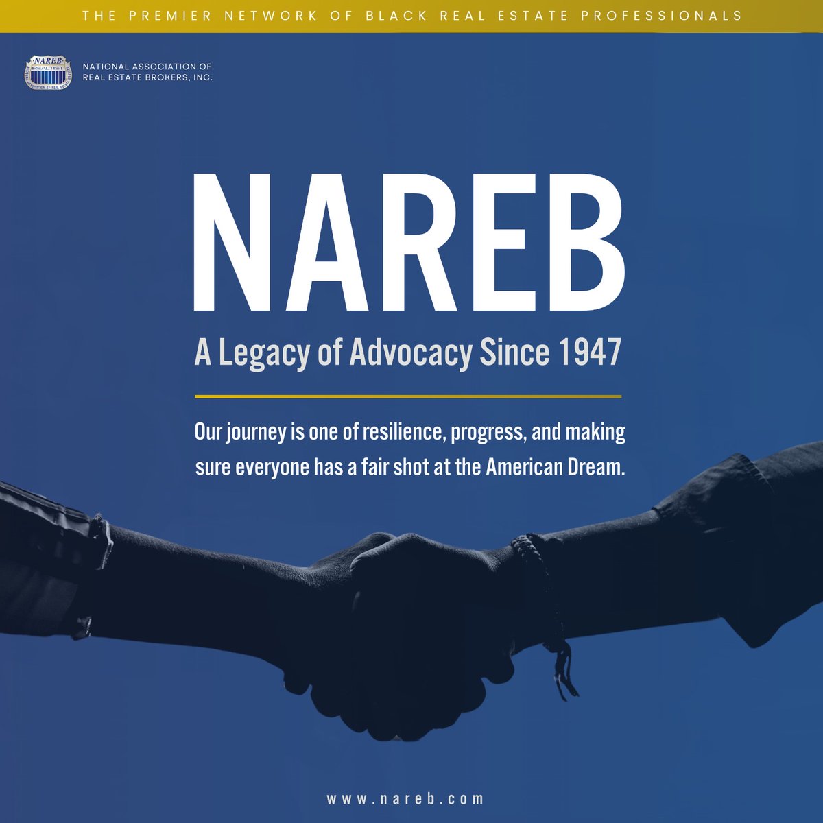 REALTIST_NAREB's tweet photo. 📢 Did you know? NAREB has been advocating for Black homeownership since 1947! 🏠✊🏽 Join us in creating wealth and stability through real estate. 💰 Tap the link in our bio to register for the September 2nd Tuesdays happening TOMORROW! 🔗 #NAREB #JoinTheMovement https://t.co/wW2TZOXZdZ