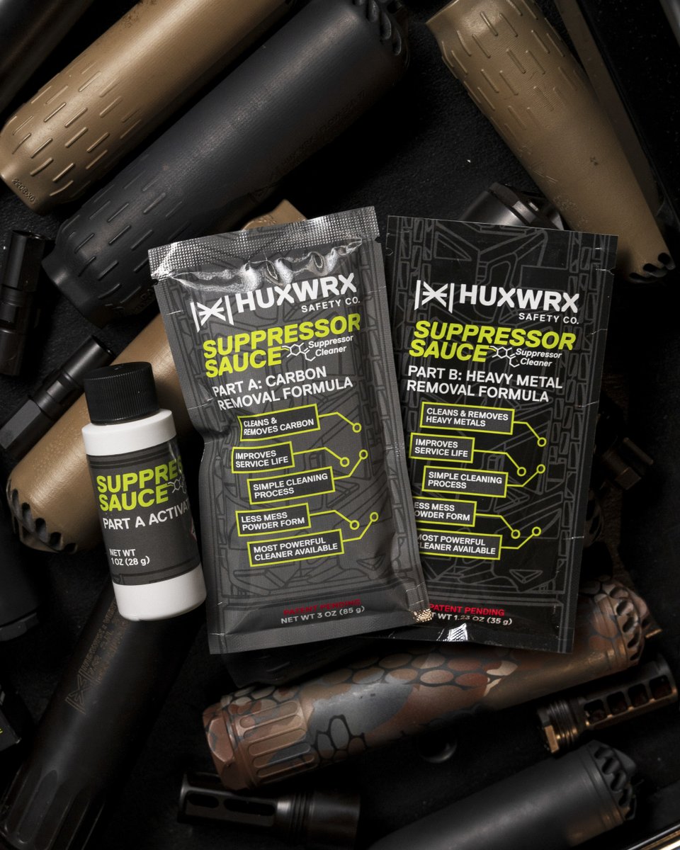 Huxwrxsafetyco's tweet image. Unparalleled Safety and Compatibility 
Odorless, Ammonia-Free, and Non-Flammable: Suppressor Sauce™ eliminates safety concerns associated with traditional cleaning solvents.  #suppressorsauce #cleaningsolution #professionalschoice