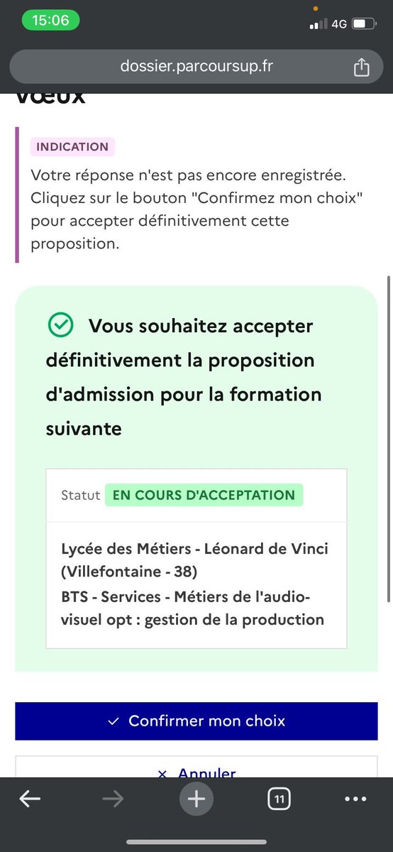 Plot Twist de fou : 
On est le 9 septembre, la rentré du BTS était le 2, celle de ma fac aujourd'hui. 

Je commence les cours du BTS mercredi.