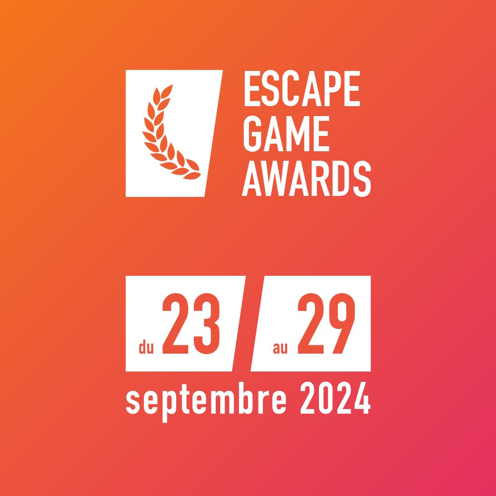 Escape Game Awards tweet media